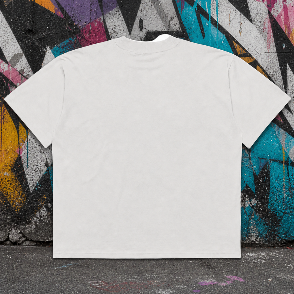 UM Oversized Uni-Tee White