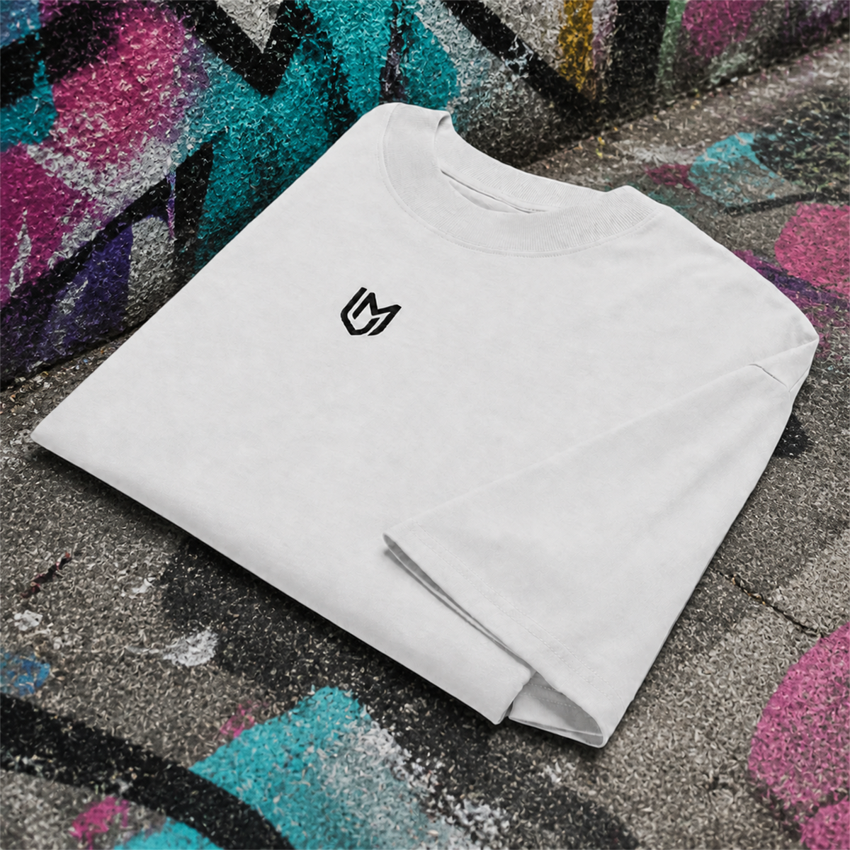 UM Oversized Uni-Tee White