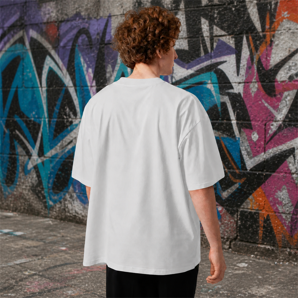 UM Oversized Uni-Tee White