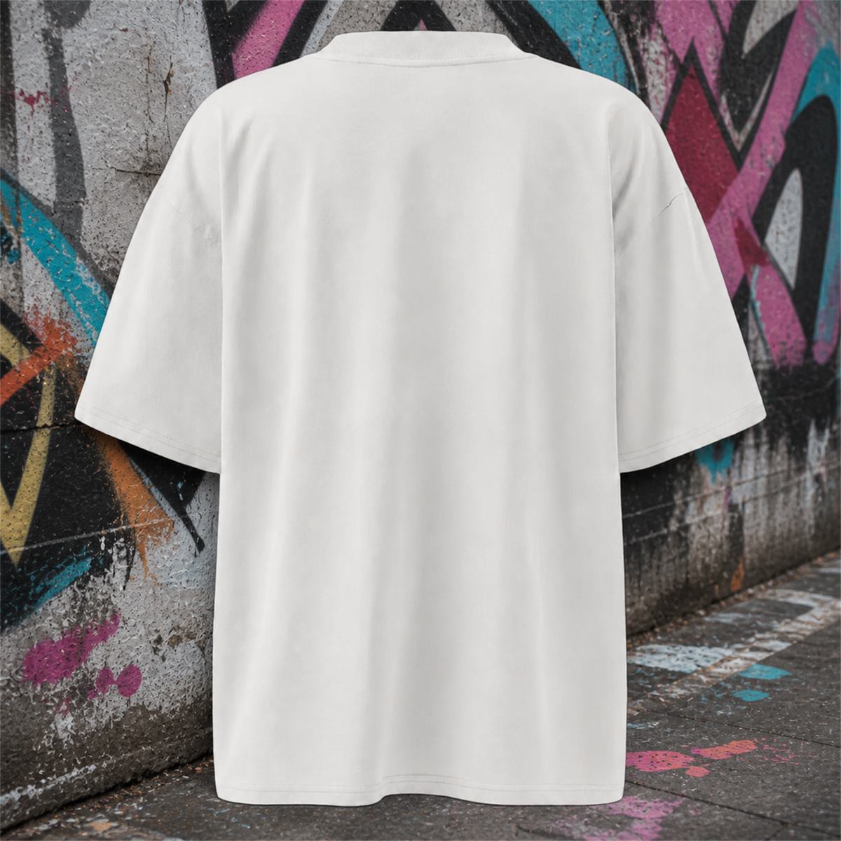 UM Oversized Uni-Tee White