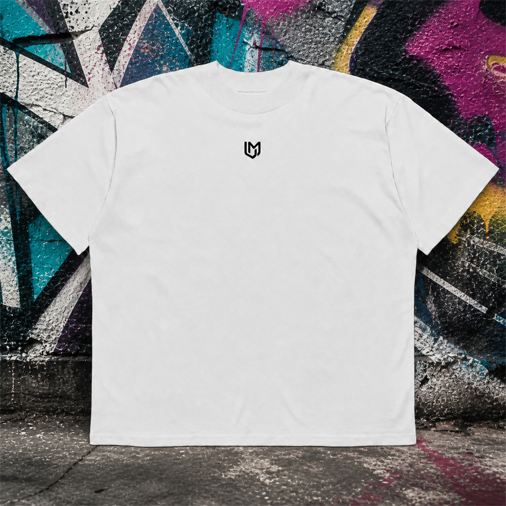 UM Oversized Uni-Tee White